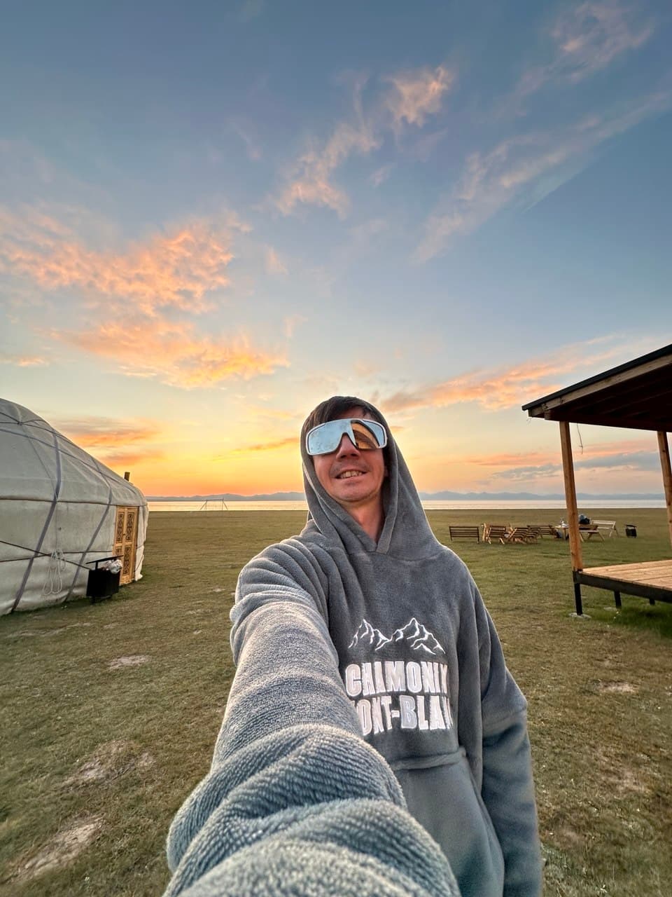 Kyrgyzstan360 founder travelling in Kyrgyzstan